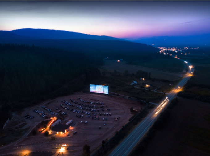 Starlight Drive In Theatre- Enderby, BC