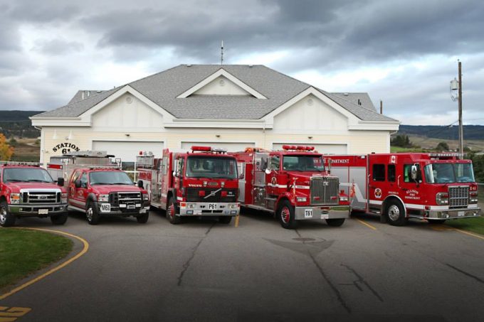 Kelowna Fire Department, Number Services